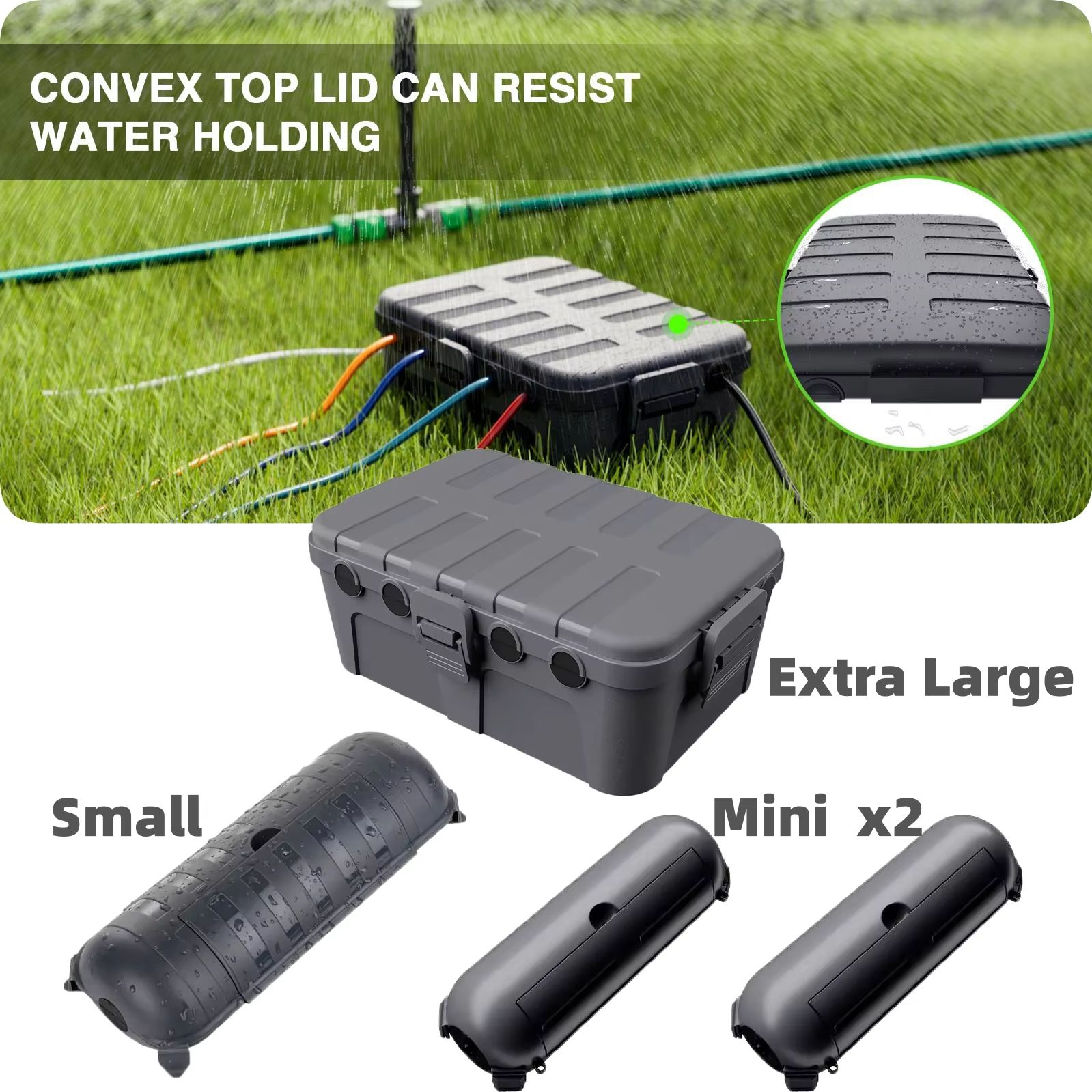 Outdoor Power Adapter - Coperture Grandi Impermeabili per Cavi Elettrici