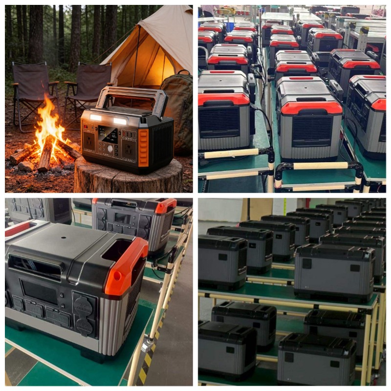 Outdoor Power Generator - Stazione di Alimentazione Portatile 220V 500W,