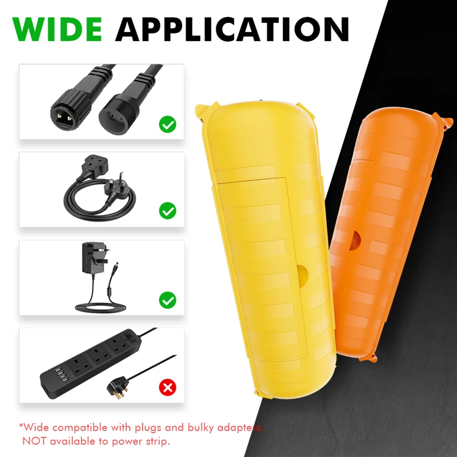 Outdoor Power Adapter - Copertura per prolunga da esterno IP44