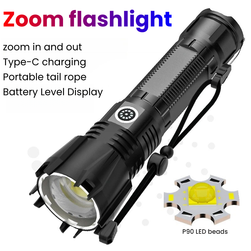 Outdoor Power Meter - Torcia LED P90 ad Alta Potenza