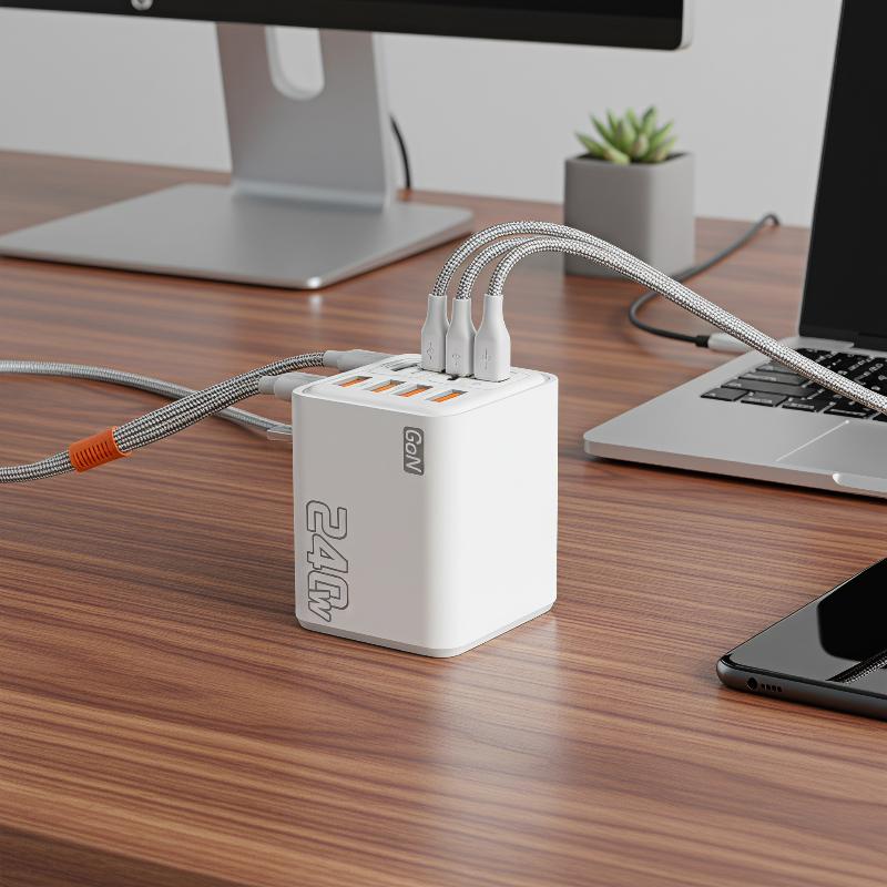 Outdoor Usb Power Adapter - Caricatore USB C GaN da 240W