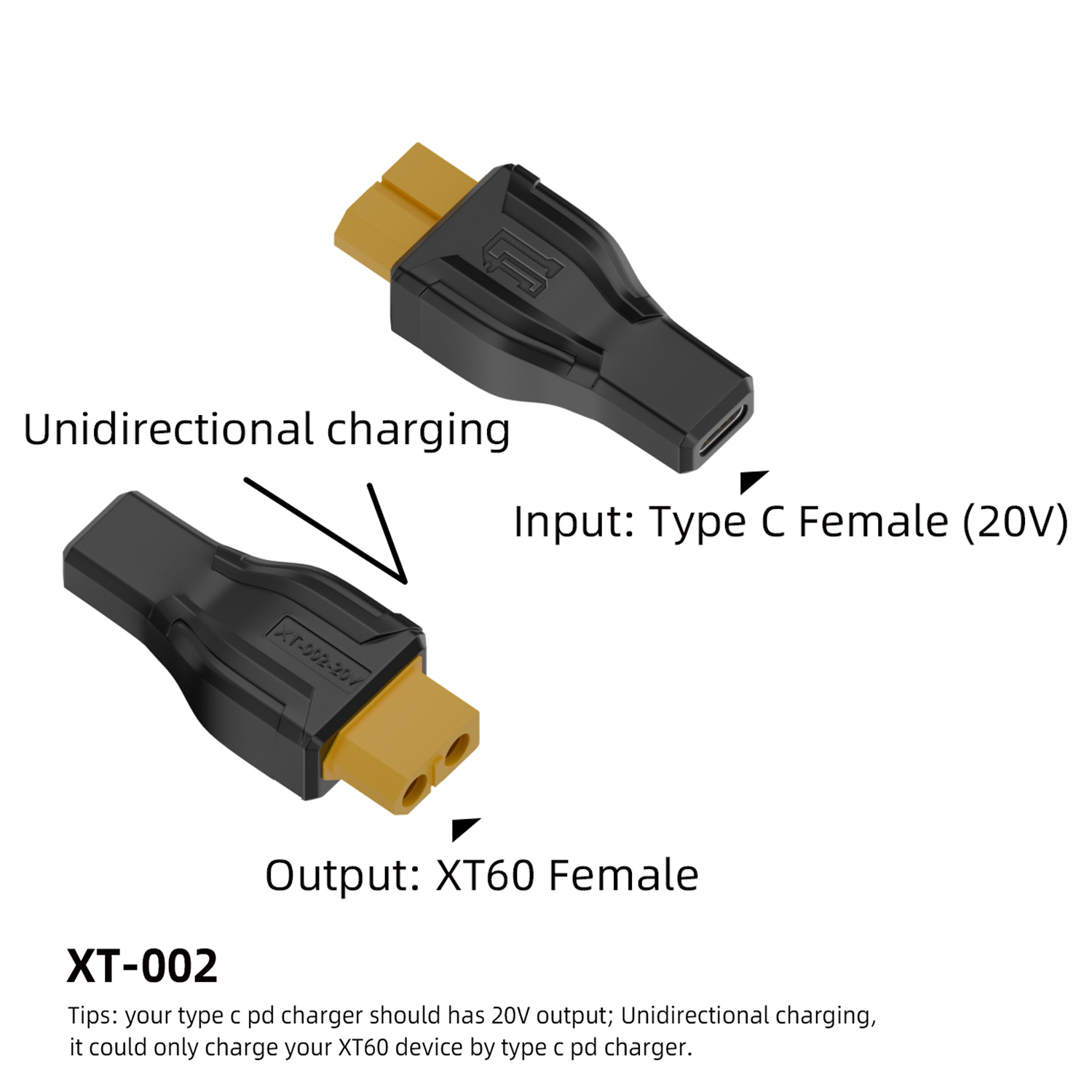 Outdoor Usb Power Adapter - Convertitore adattatore da USB C a
