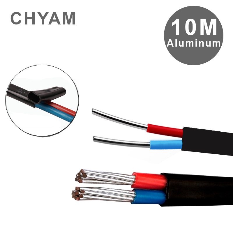 Outdoor Power Line Cover - Cavo di alluminio da 10 metri
