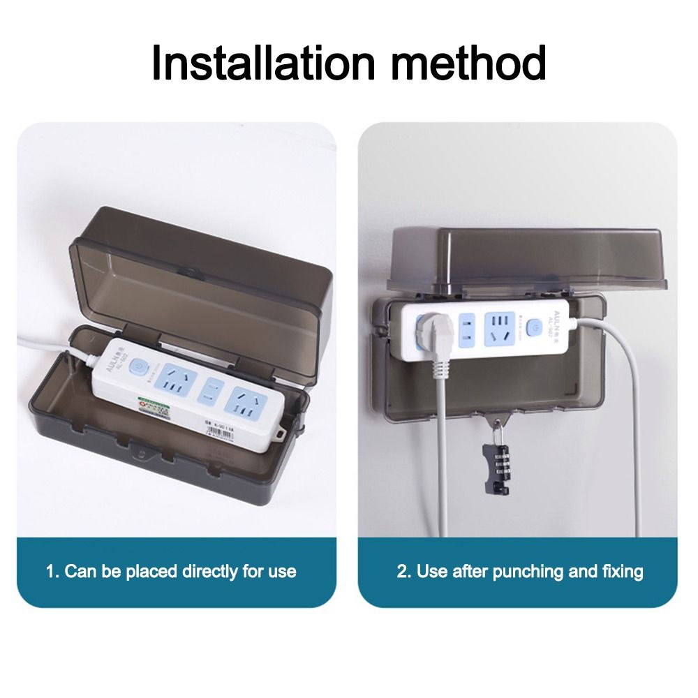 Scatole elettriche da esterno  - Outdoor Power Strip With Cover recensione e prezzo