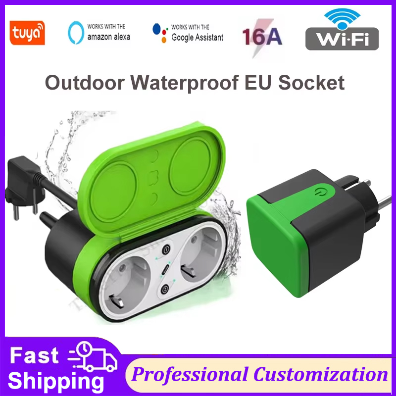 Presa Intelligente WiFi Tuya E - Outdoor Power Adapter recensione e prezzo