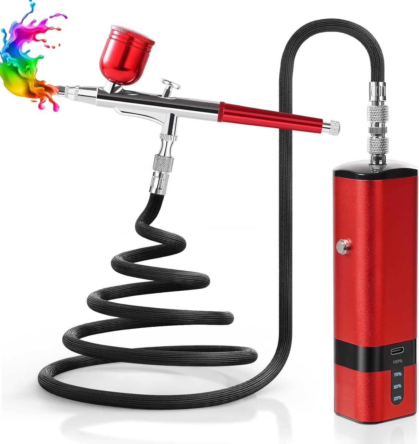 Kit Aerografo con Compressore, - Air Compressor Portable recensione e prezzo