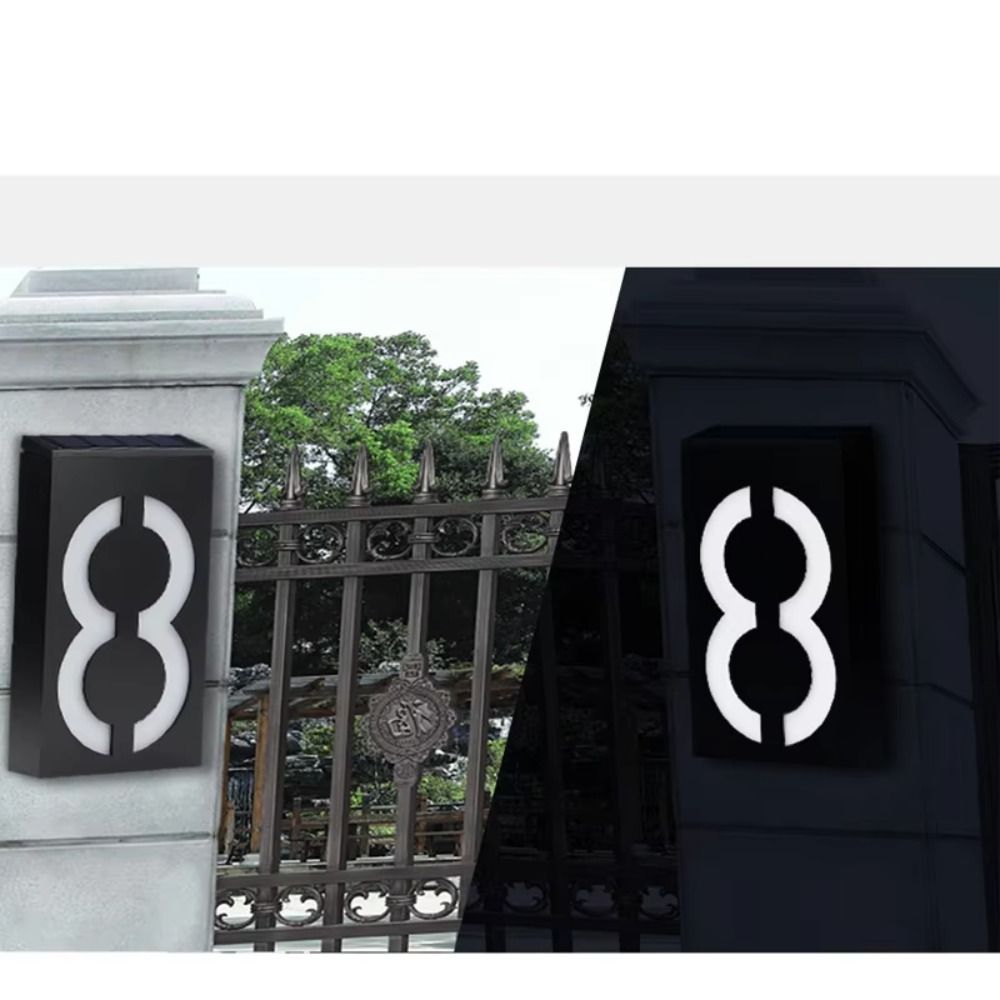 Numero Civico Solare a LED Fac - Outdoor Power Number recensione e prezzo