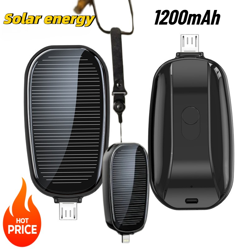 Mini power bank solare da 1200 - Outdoor Usb Power Adapter recensione e prezzo
