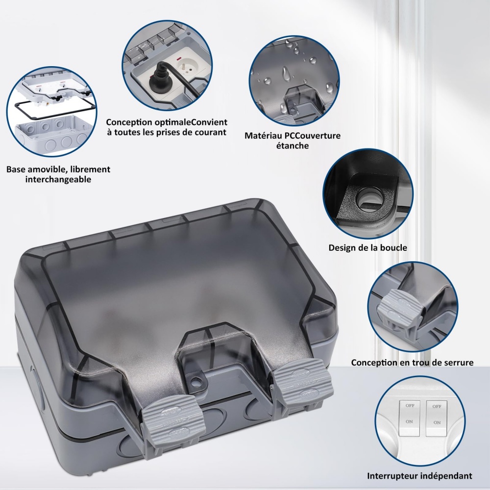 Presa esterna EIOMR Francia IP - Outdoor Usb Power Adapter recensione e prezzo