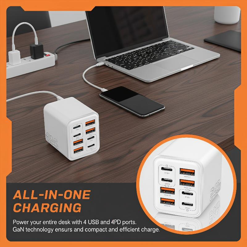 Caricatore USB C GaN da 240W 8 - Outdoor Usb Power Adapter recensione e prezzo