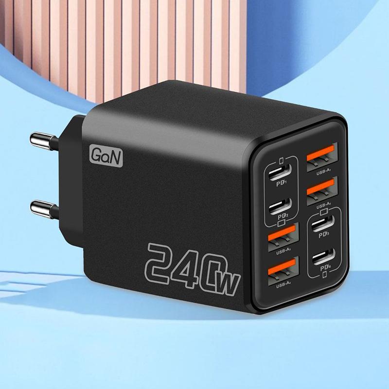 Caricatore USB C GaN da 240W 8 - Outdoor Usb Power Adapter recensione e prezzo
