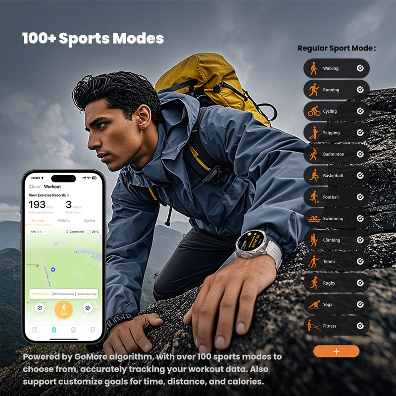 Nuovo Smartwatch Militare TANK - Outdoor Power Meter recensione e prezzo