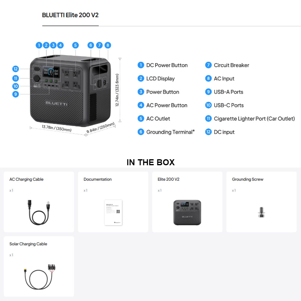 【Rinnovato】BLUETTI Elite 200 V - Outdoor Power Generator recensione e prezzo