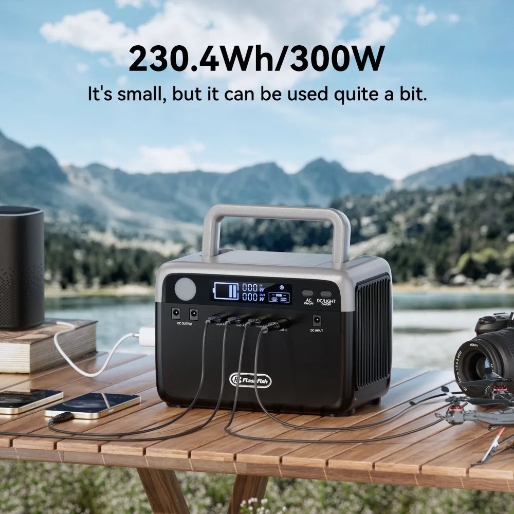 Generatore solare LiFePO4 da 2 - Outdoor Power Bank With Ac Outlet recensione e prezzo