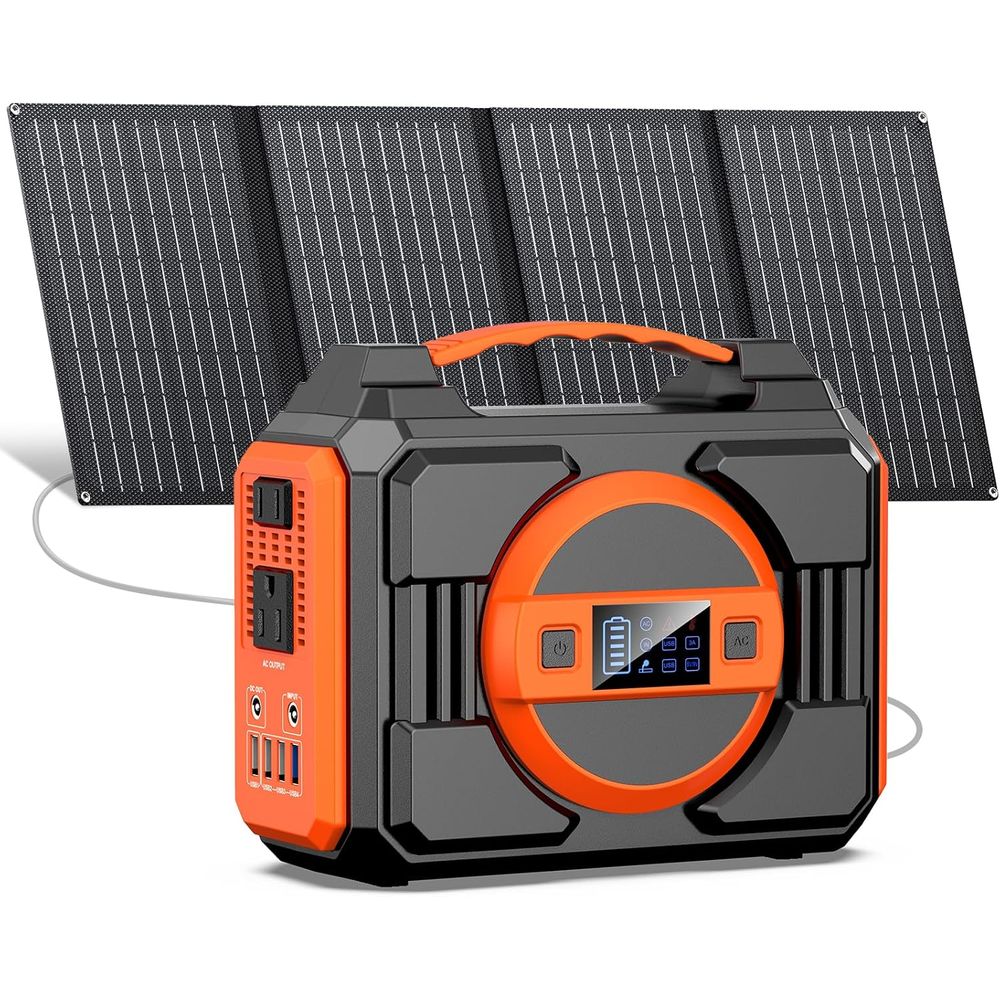 Generatore solare portatile da - Outdoor Power Bank With Ac Outlet recensione e prezzo