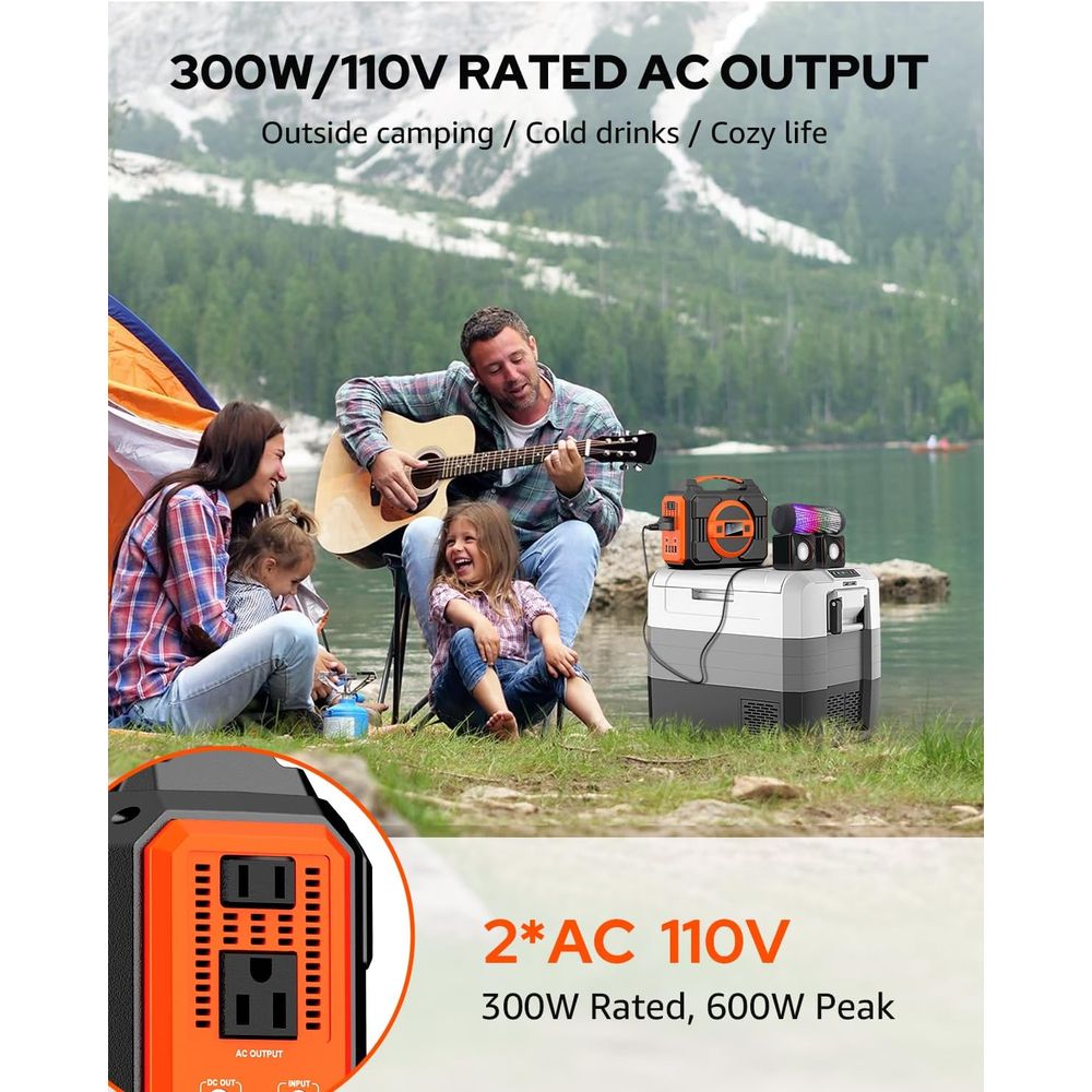 Generatore solare portatile da - Outdoor Power Bank With Ac Outlet recensione e prezzo