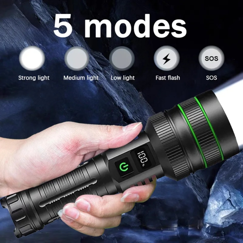 Potente torcia a LED zoomabile - Outdoor Power Meter recensione e prezzo