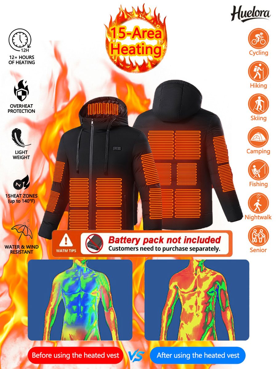 Huelora Giacca riscaldata da 1 - Outdoor Power Works recensione e prezzo