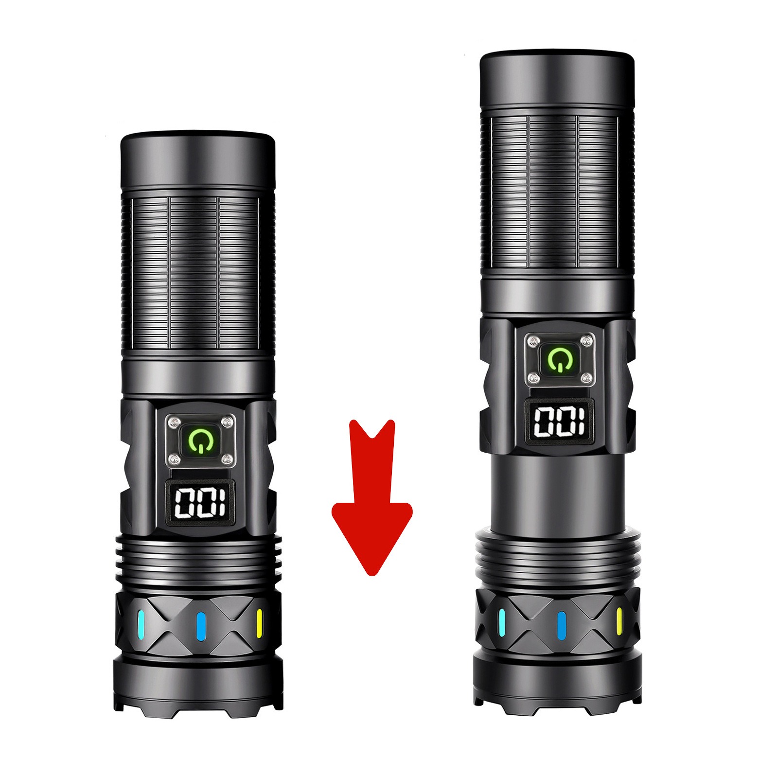 Torcia LED ad Alta Potenza con - Outdoor Power Meter recensione e prezzo